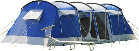 skandika montana 8 tent tenten campingtent voor 8 personen tunneltent