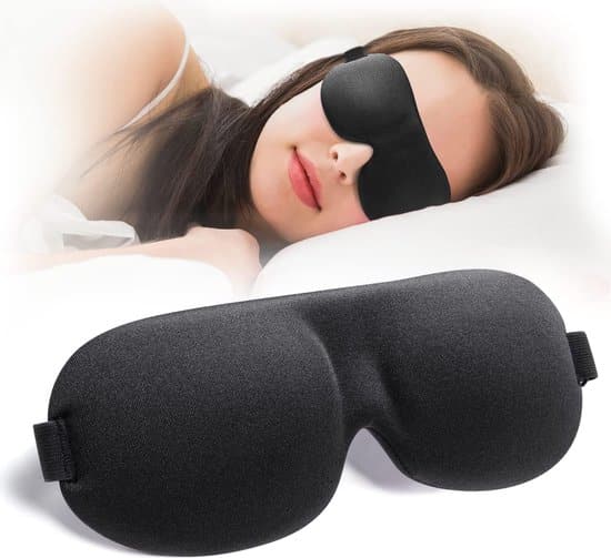 slaapmasker voor mannen en vrouwen slaap oogmasker ademend katoen met