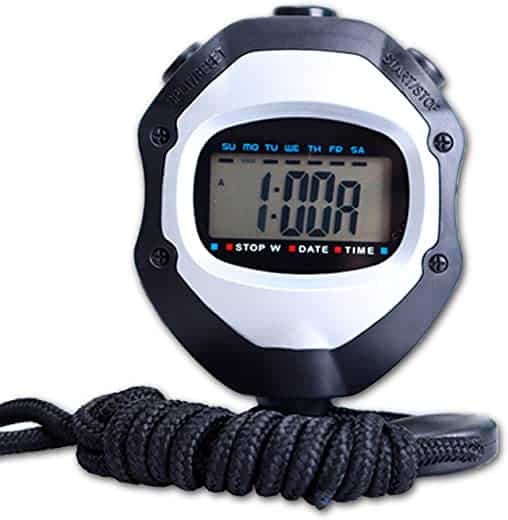 stopwatch 1 100 seconden 100 eenheden waterdicht elektronische stopwatch