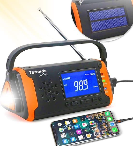 tbrands noodradio opwindbare radio noodradio dynamo solar noodradio