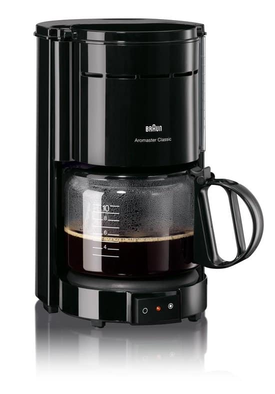 braun aromaster classic k f47 1 filter koffiezetapparaat zwart
