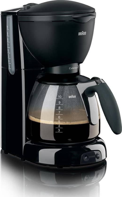 braun cafe house puraroma plus kf 560 1 bk filter koffiezetapparaat zwart