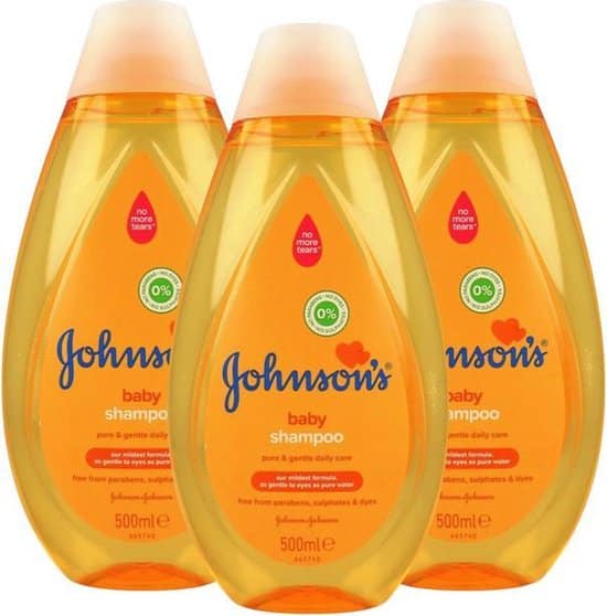 johnsons baby shampoo newpack 3 x 500ml voordeelverpakking