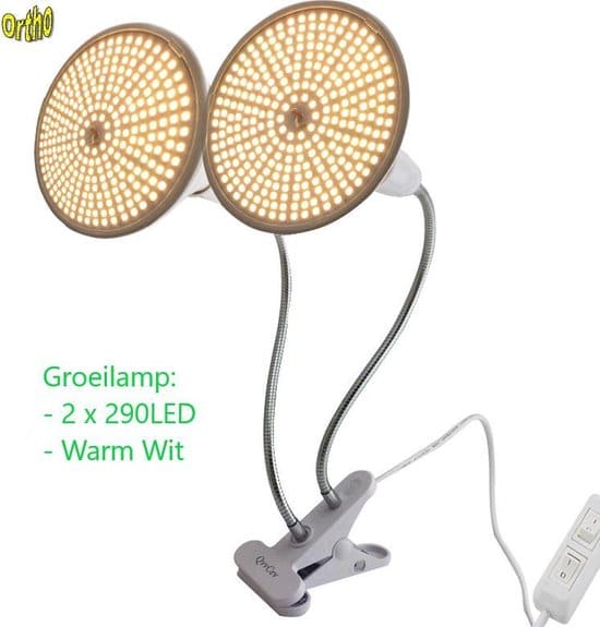 ortho ww 290 led warm wit groeilamp bloeilamp kweeklamp grow light 1 1