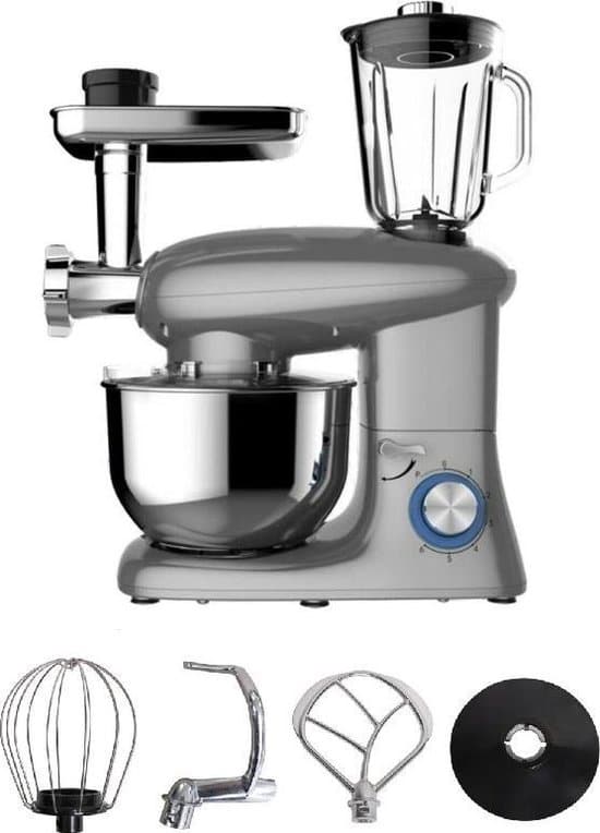 royal swiss keukenmachine multifunctionele 3in1 keukenrobot mixer xxl 6