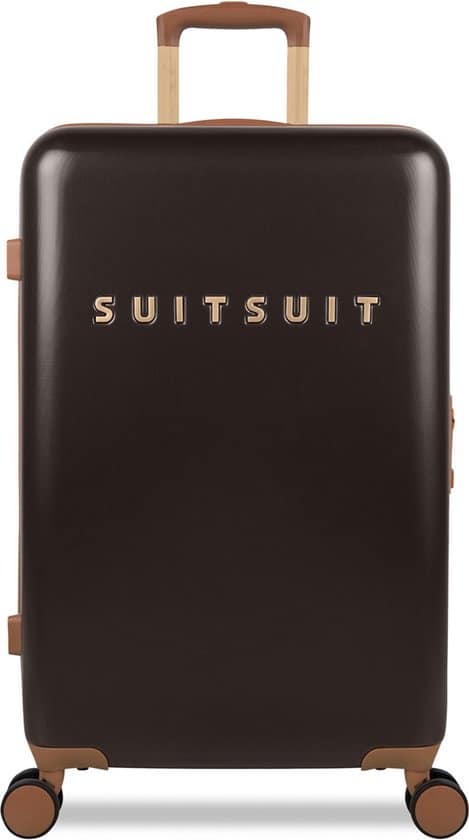 suitsuit fab seventies classic espresso black reiskoffer 66 cm
