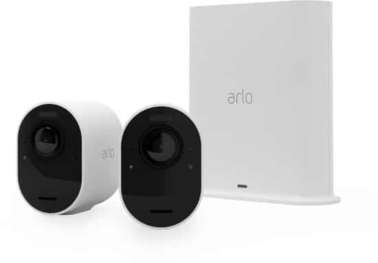 arlo ultra 2 beveiligingscamera 2 ip cameras white home kit ultra hd