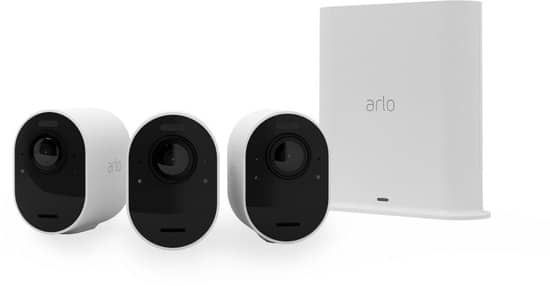 arlo ultra 2 beveiligingscamera 3 ip cameras white home kit ultra hd