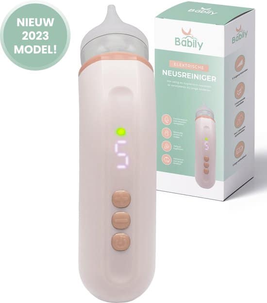 babily elektrische neusreiniger voor babys 0 t m 6 jaar neuszuiger
