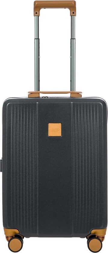 brics handbagage harde koffer trolley reiskoffer ravenna 55 cm grijs