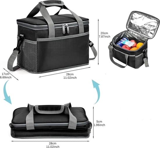 buxibo koeltas 9 liter compacte coolerbag inclusief shouderband