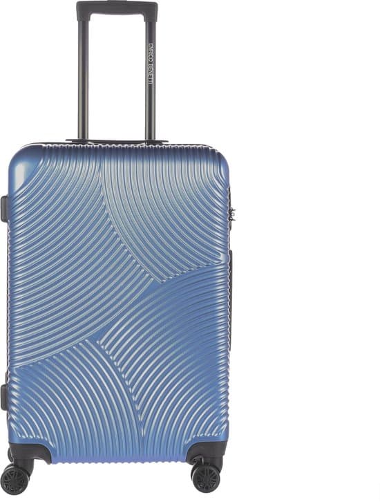 enrico benetti louisville middelgrote koffer 65 cm 68 liter jeansblauw