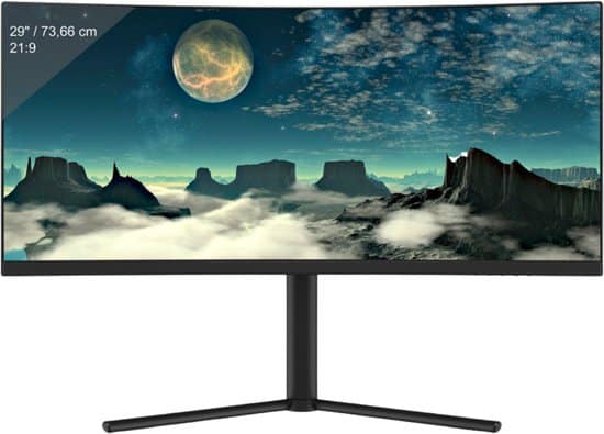 game hero 29 inch curved ultrawide gaming monitor 100 hz