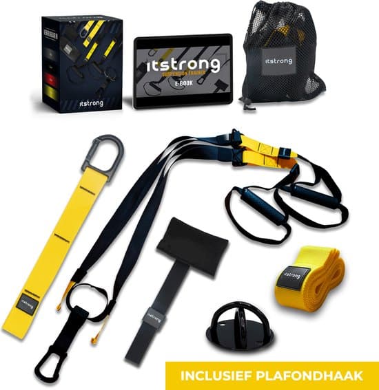 itstrong suspension trainer trx resistance band calisthenics