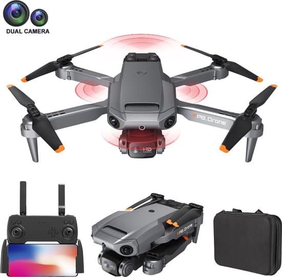p8 drone full hd camera 1080p 2 accus mini drone dual camera