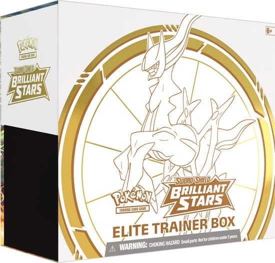 pokemon sword shield brilliant stars elite trainer box pokemon kaarten