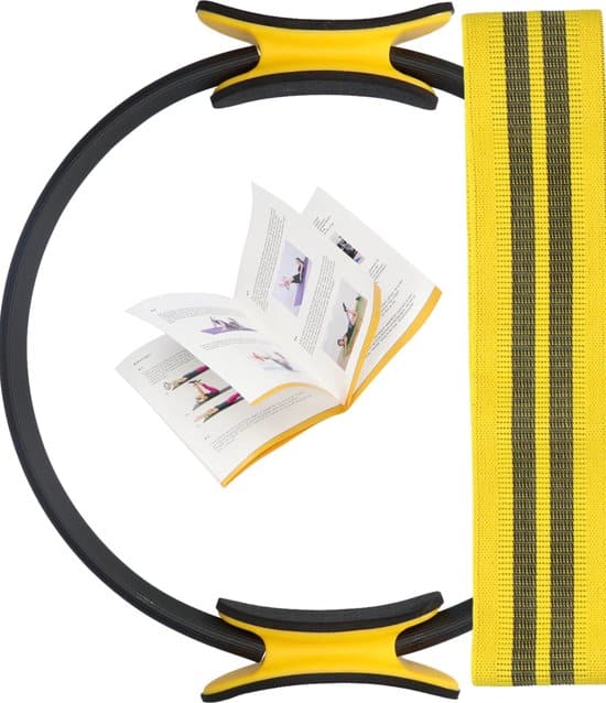 premium resistance band met pilates ring voor een effectieve workout yoga