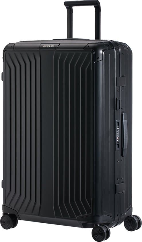 samsonite harde koffer lite box aluhoogte 76 cm zilver
