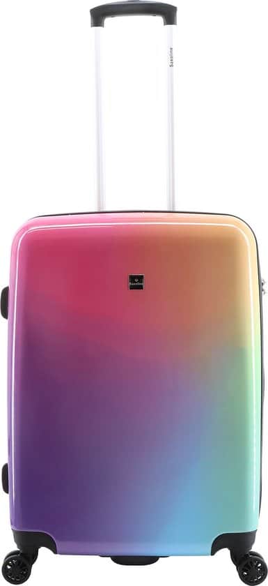 saxoline rainbow bedrukt bagage koffer m bedrukt