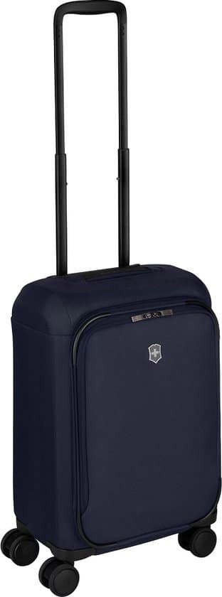 victorinox connex frequent flyer softside carry on deep lake blue