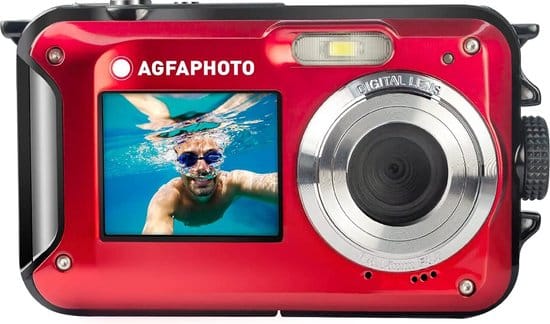 agfa photo wp8000 onderwater camera rood 2