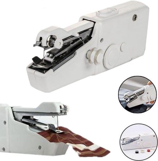 elektrische mini handnaaimachine voor repareren van kleding scheuren of gaten