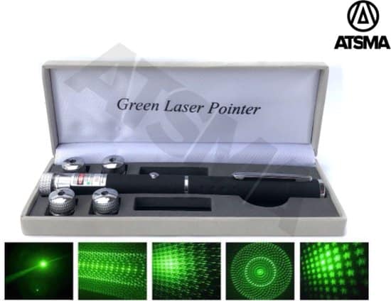 groene laser pen zeer krachtig class 2 luxe laserpen groen straal 5