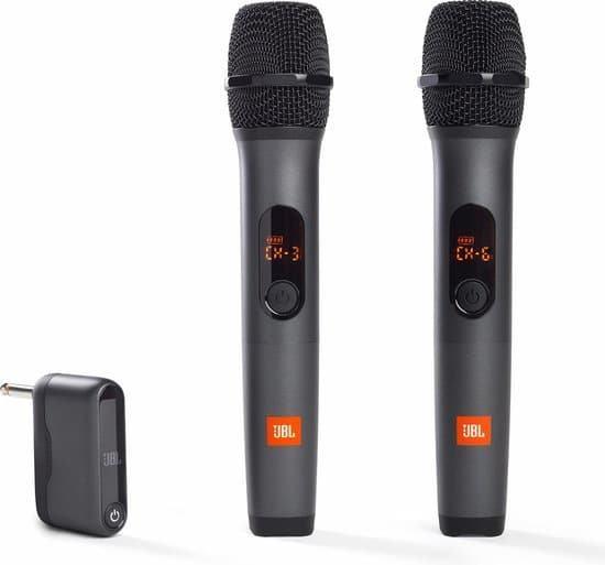 jbl wireless microphones 2 stuks