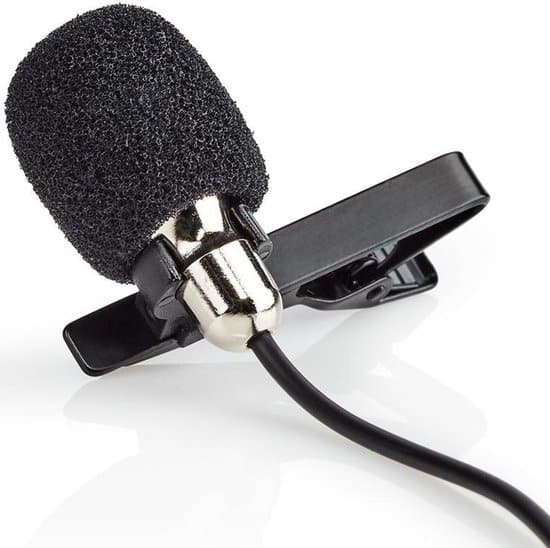 knaak clip on microfoon lavalier microfoon voor laptops of mobiele telefoons 2