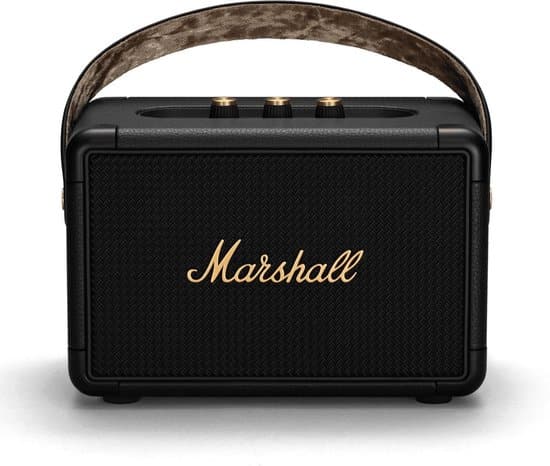 marshall kilburn ii bluetooth speaker zwart metaal