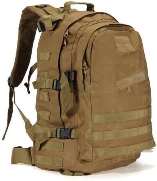 rambux backpack militair tactisch kaki wandelrugzak rugtas