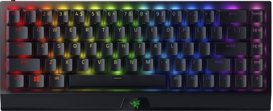 razer blackwidow v3 mini hyperspeed qwery gaming toetsenbord green switch