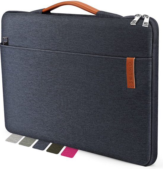 solmo laptop tas 15 156 inch schokbestendige notebook hoes voor macbook