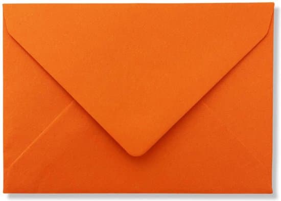 cards crafts 50 luxe enveloppen c7 oranje 8 1x11 4cm 120 grams