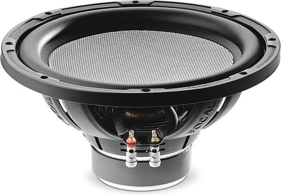 focal access 12 inch subwoofer 250 watt rms 4 ohm impedantie glasfiber
