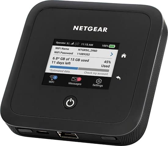 netgear nighthawk m5 mr5200 mifi router 1800 mbps geschikt voor wifi 6