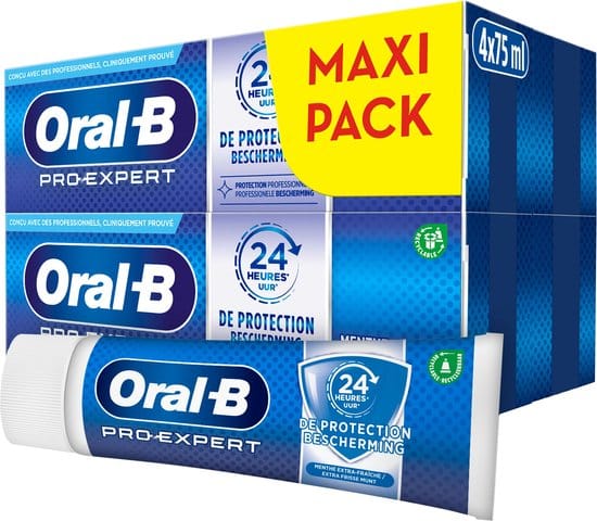 oral b pro expert professional protection tandpasta 4x75ml 1