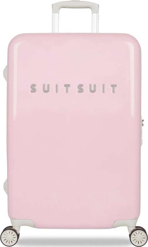 suitsuit fabulous fifties pink dust reiskoffer 66 cm