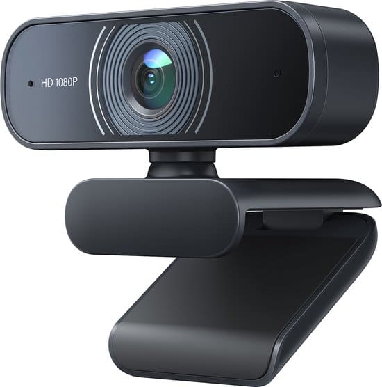 victure webcam webcam voor pc en laptop full hd 1080p met twee
