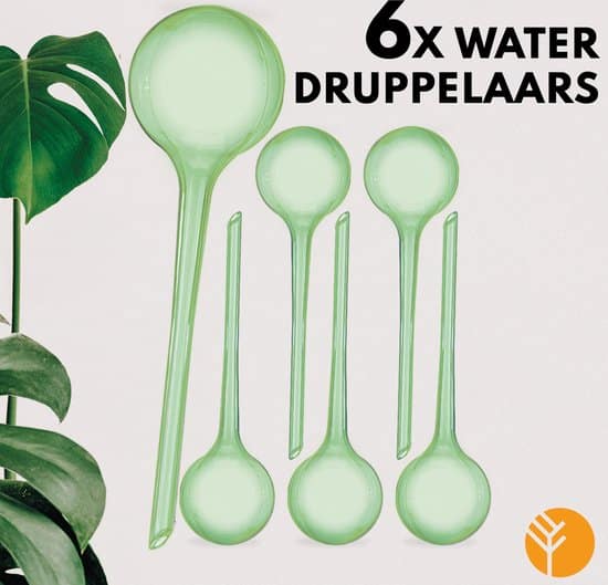 waterdruppelaar groen set van 6 stuks voor planten automatisch