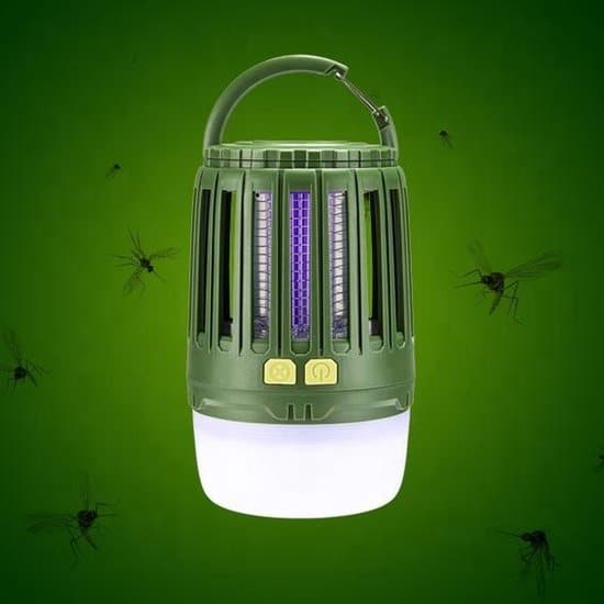 b care elektrische muggenlamp 4000 mah batterij nachtlamp uv muggenlamp
