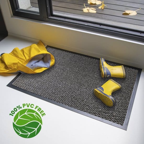 deurmat binnen studio m eco pro green 100 pvc vrije droogloopmat binnen