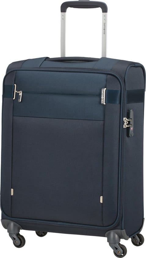 samsonite reiskoffer citybeat spinner 55 20 length 40cm handbagage navy blue