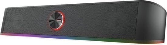 trust gxt 619 thorne soundbar rgb verlichting zwart