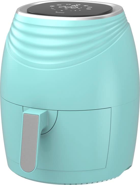 turbotronic af11d digitale airfryer heteluchtfriteuse 35l turquoise
