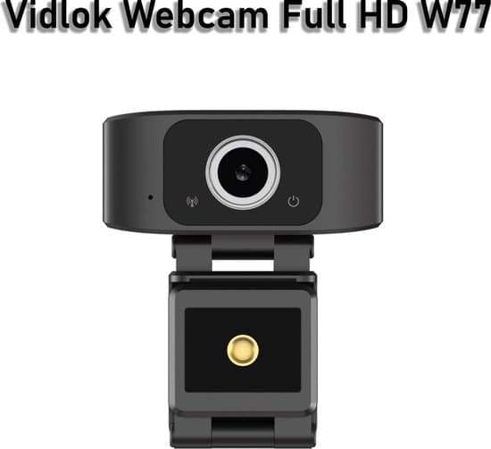vidlok w77 full hd 1080p webcam plug play