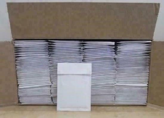 100 stuks luchtkussen enveloppen a bubbeltjes envelop a 11 110 x 165 mm 1