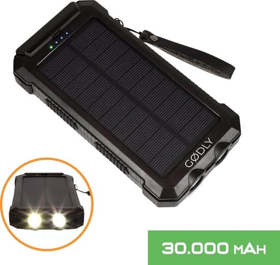 godly solar powerbank solar charger powerbank zonneenergie 30000 mah