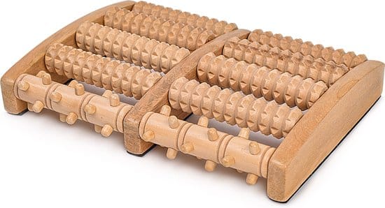 groots voetmassage apparaat van hout voetmassage roller massage