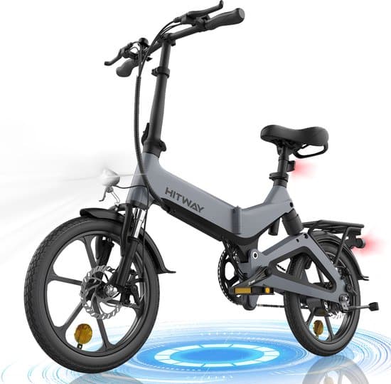 hitway elektrische fiets opvouwbare e bike 16 inch 250w 2023 model
